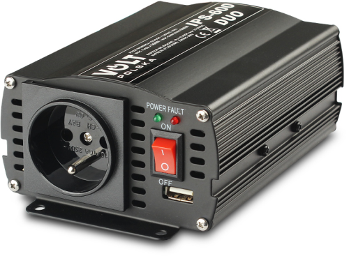 PRZETWORNICA VOLT POLSKA IPS-600 DUO 12V 24V/230V 300/600W-1605519