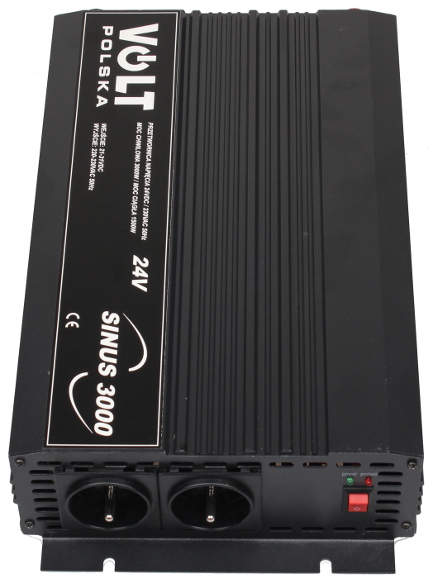PRZETWORNICA VOLT POLSKA SINUS 3000 24V / 230V 1500/3000W-1607720