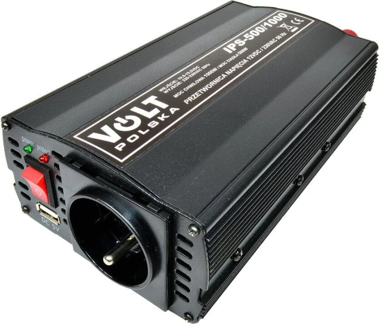 PRZETWORNICA VOLT POLSKA IPS-500/1000 12V/230V 500/1000 W-1891626