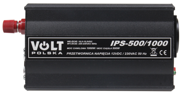PRZETWORNICA VOLT POLSKA IPS-500/1000 12V/230V 500/1000 W-1825864