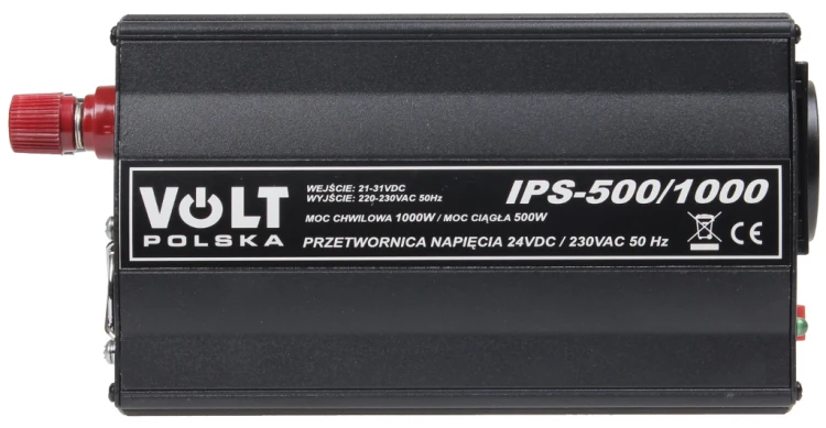 PRZETWORNICA VOLT POLSKA IPS-500/1000 24V / 230V 500/1000 W-1825867