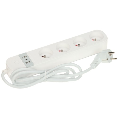 INTELIGENTNA LISTWA ZASILAJĄCA ATLO-WS95U-TUYA (4 GNIAZDA + 2 USB + 1 USB-C) Wi-Fi, Tuya Smart 1.5m-1973865