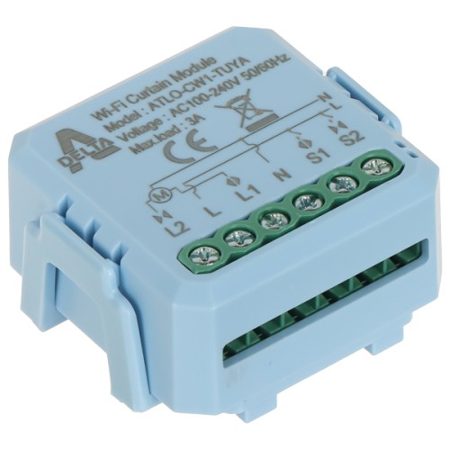 INTELIGENTNY STEROWNIK ROLET ATLO-CW1-TUYA Wi-Fi, Tuya Smart-1769250