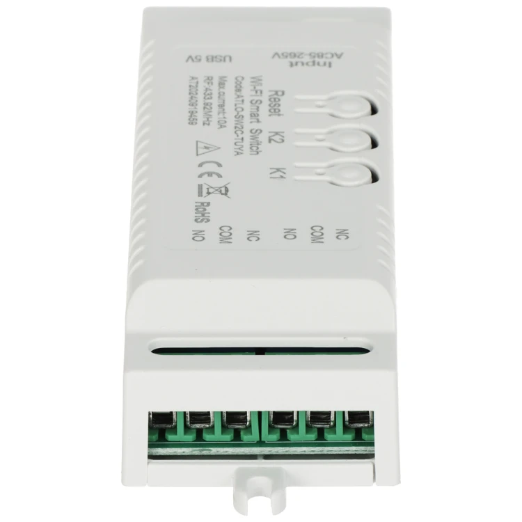 INTELIGENTNY PRZEŁĄCZNIK ATLO-SW2C-TUYA Wi-Fi, Tuya Smart-1708645