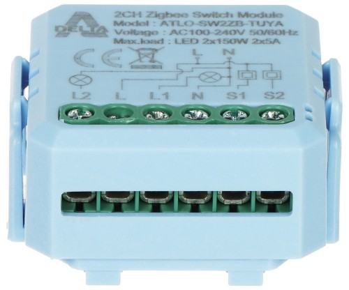 INTELIGENTNY PRZEŁĄCZNIK ATLO-SW2ZB-TUYA ZigBee, Tuya Smart-1769106