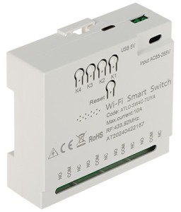 INTELIGENTNY PRZEŁĄCZNIK ATLO-SW4C-TUYA Wi-Fi, Tuya Smart-1769169