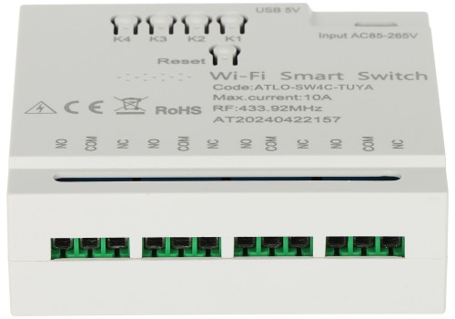 INTELIGENTNY PRZEŁĄCZNIK ATLO-SW4C-TUYA Wi-Fi, Tuya Smart-1769171