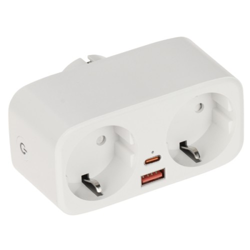 INTELIGENTNE GNIAZDO ELEKTRYCZNE ATLO-WS99EU-TUYA Wi-Fi, Tuya Smart-1974128