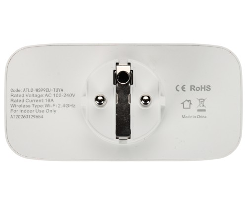 INTELIGENTNE GNIAZDO ELEKTRYCZNE ATLO-WS99EU-TUYA Wi-Fi, Tuya Smart-1974130
