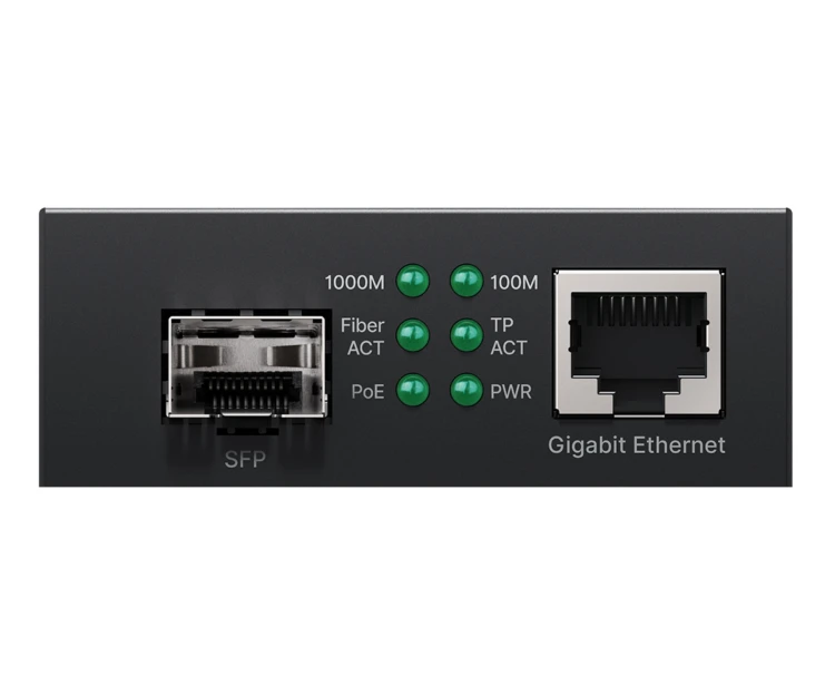 MEDIA KONWERTER SFP PoE+ MC220P CUDY-1937880
