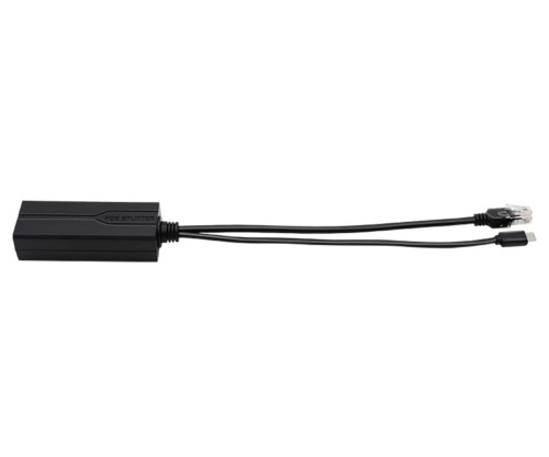 STABILIZATOR NAPIĘCIA 48V/5V POE-802.3AF/AT-USB-C DELTA NETWORK-1795885