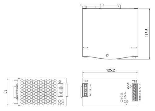 ZASILACZ IMPULSOWY SDR-240-24 MEAN WELL-1669814