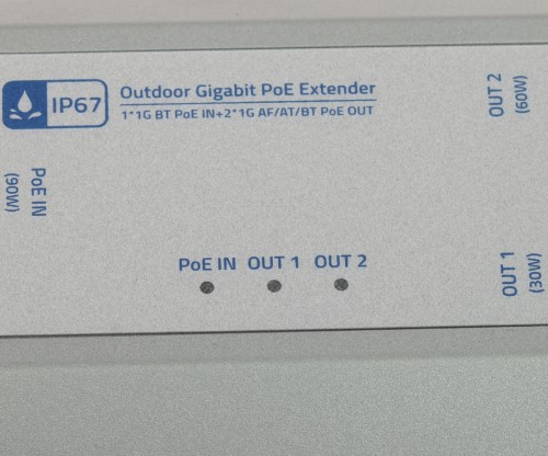 EXTENDER ETHERNET+PoE SPT-POE/2-POE-1G-IP67-1869185