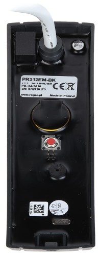 KONTROLER DOSTĘPU PR312EM-BK-G ROGER-893833