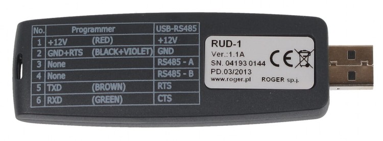 INTERFEJS KOMUNIKACYJNY RUD-1 RS-485-907208