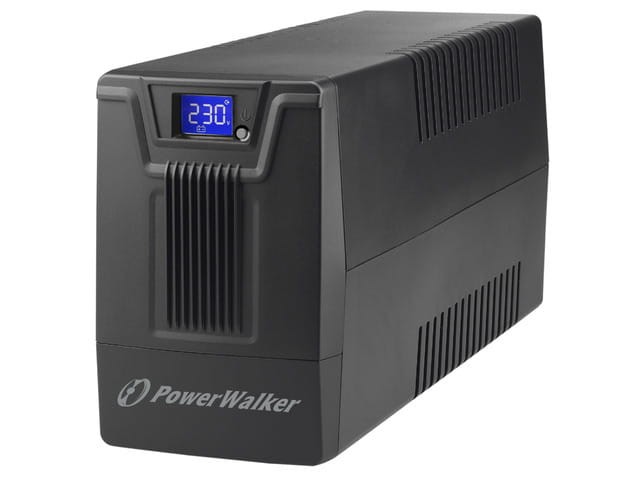 UPS POWERWALKER LINE-INTERACTIVE 600VA SCL 2X PL 230V, RJ11/45 IN/OUT, USB, LCD-1151318