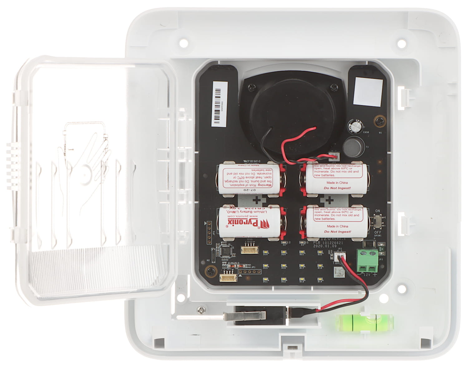 BEZPRZEWODOWY SYGNALIZATOR ZEWNĘTRZNY AX PRO DS-PS1-E-WE/BLUE Hikvision-1196496