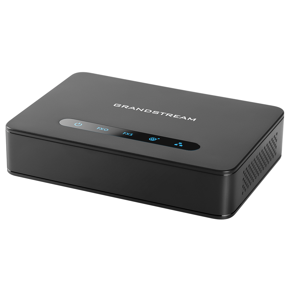 Grandstream HT813 – bramka VoIP – widok pod kątem