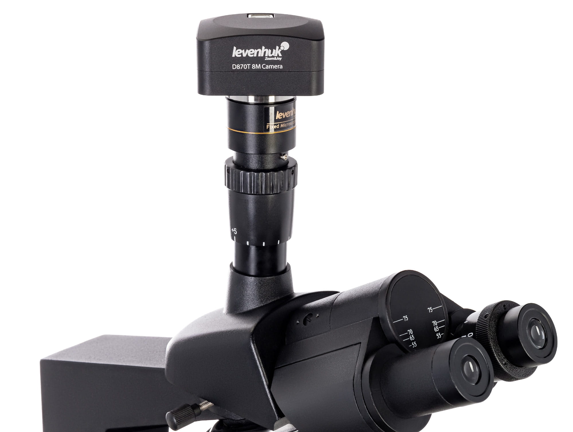 Trójokularowy Mikroskop Cyfrowy Levenhuk D870T 8M-1436044