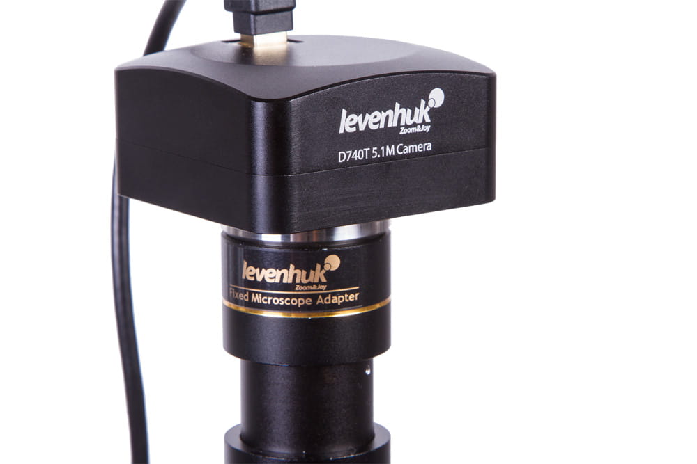 Trójokularowy mikroskop cyfrowy Levenhuk D740T 5.1M-1437475