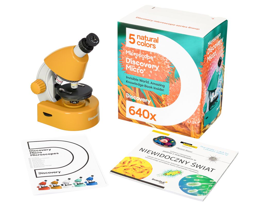 (PL) Mikroskop Discovery Micro Solar z książką-1431398