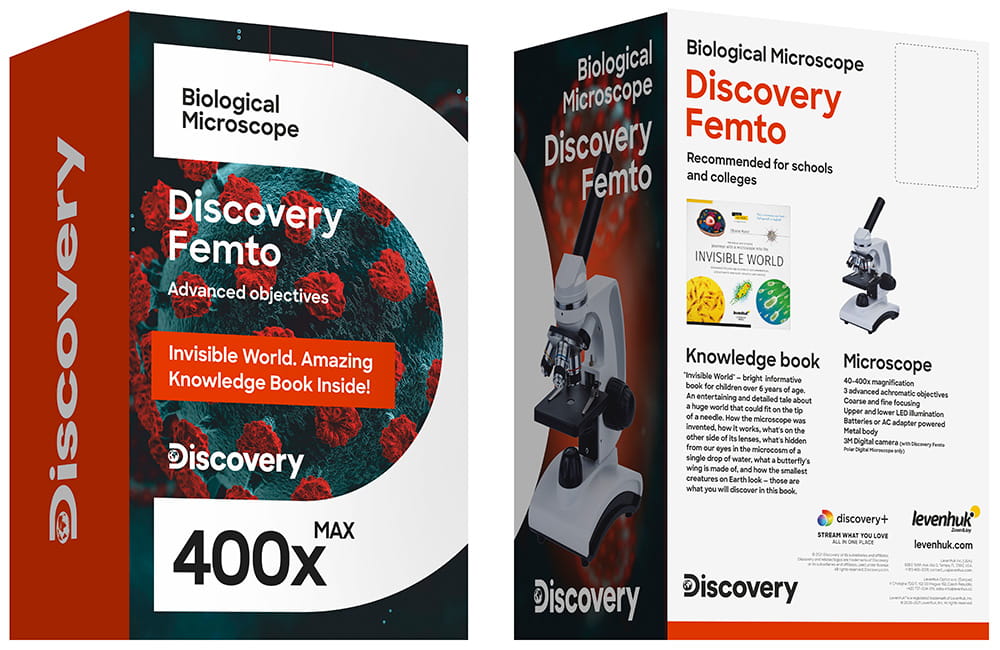 (PL) Mikroskop cyfrowy Discovery Femto Polar z książką-1430643