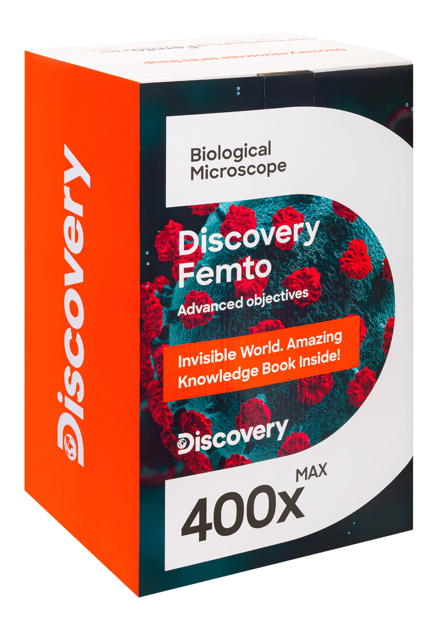 (PL) Mikroskop Discovery Femto Polar z książką-1430669