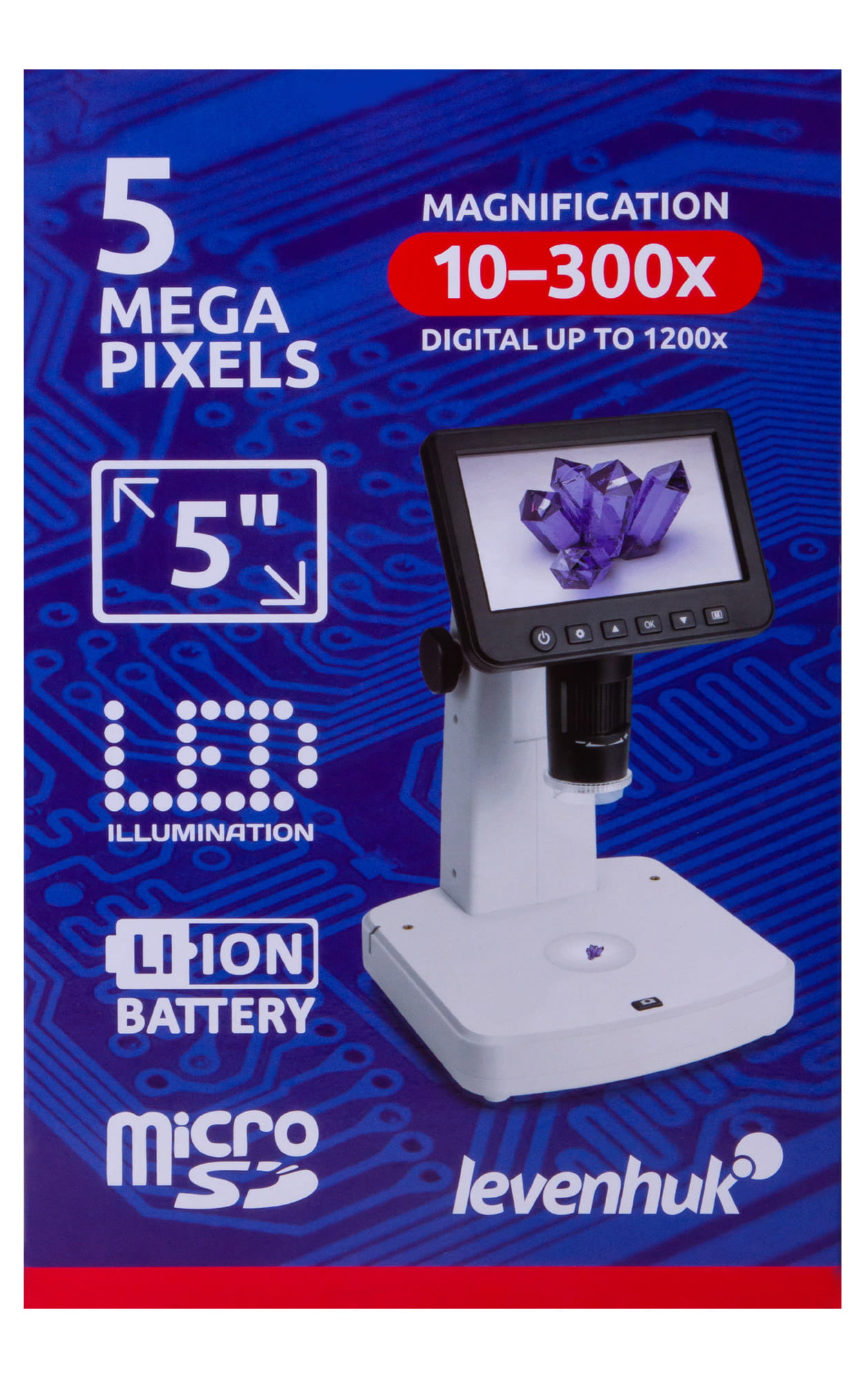 Mikroskop cyfrowy Levenhuk DTX 700 LCD-1440530