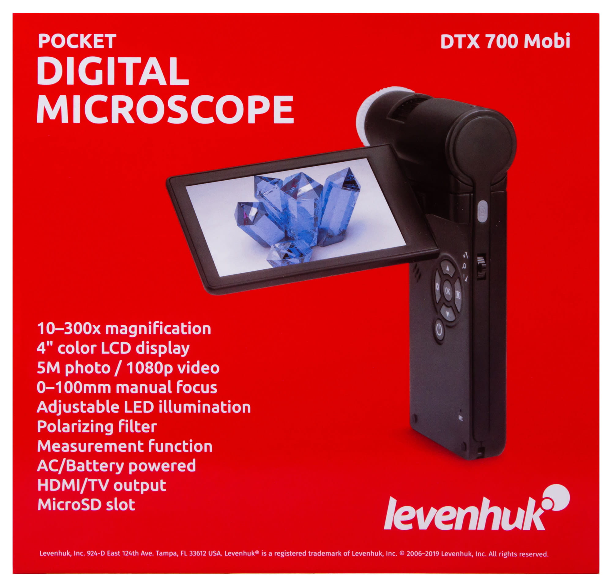 Mikroskop cyfrowy Levenhuk DTX 700 Mobi-1440552