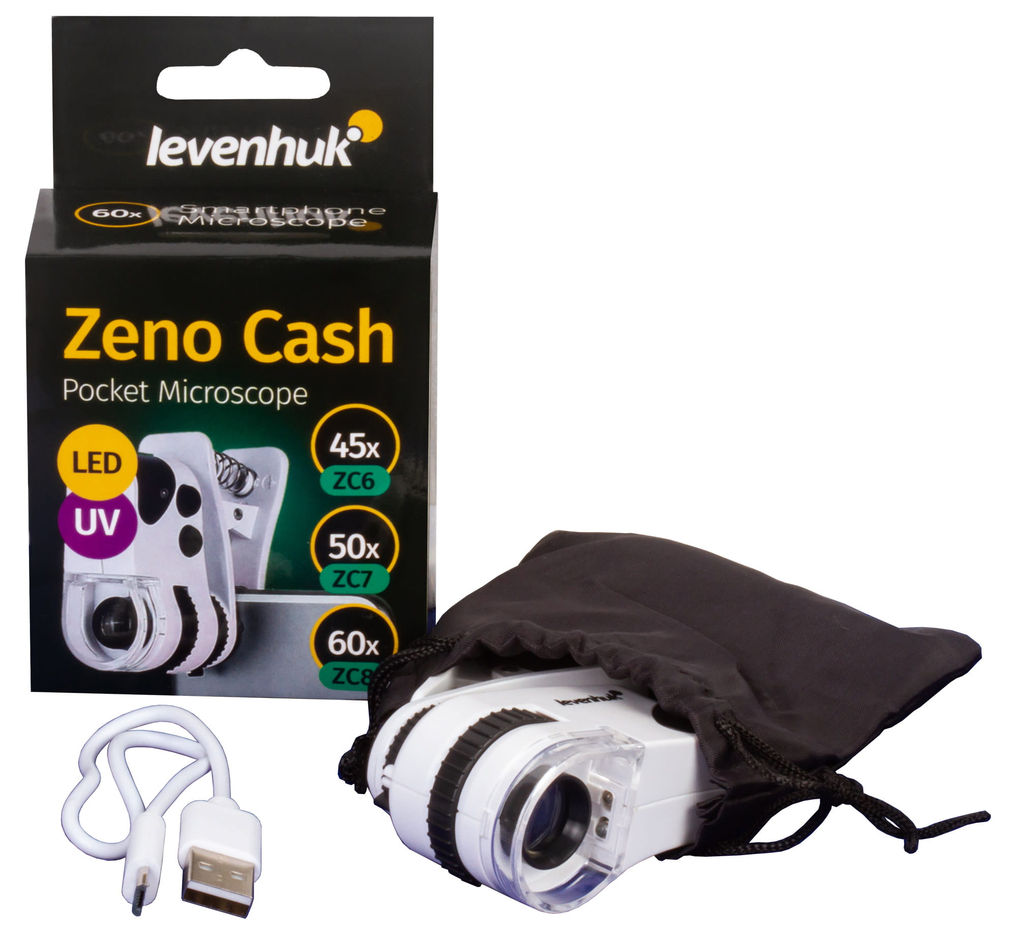 Mikroskop kieszonkowy Levenhuk Zeno Cash ZC6-1435617