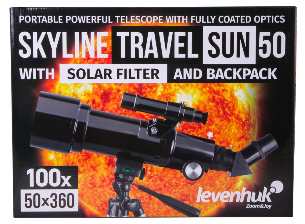 Teleskop Levenhuk Skyline Travel Sun 50-1444576