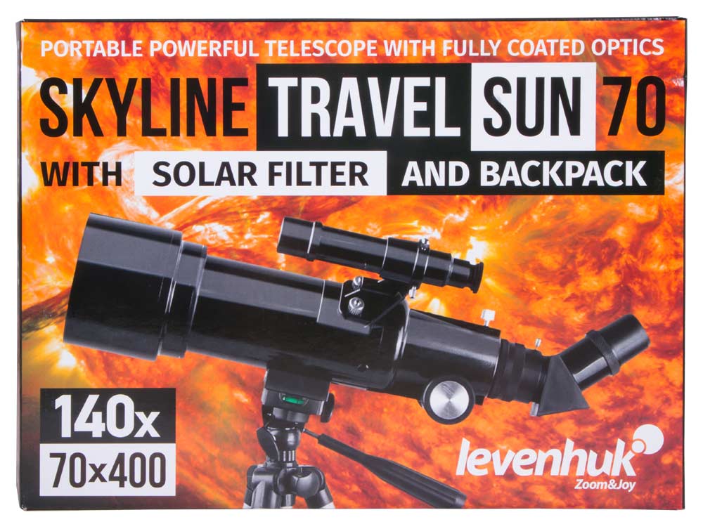 Teleskop Levenhuk Skyline Travel Sun 70-1444491