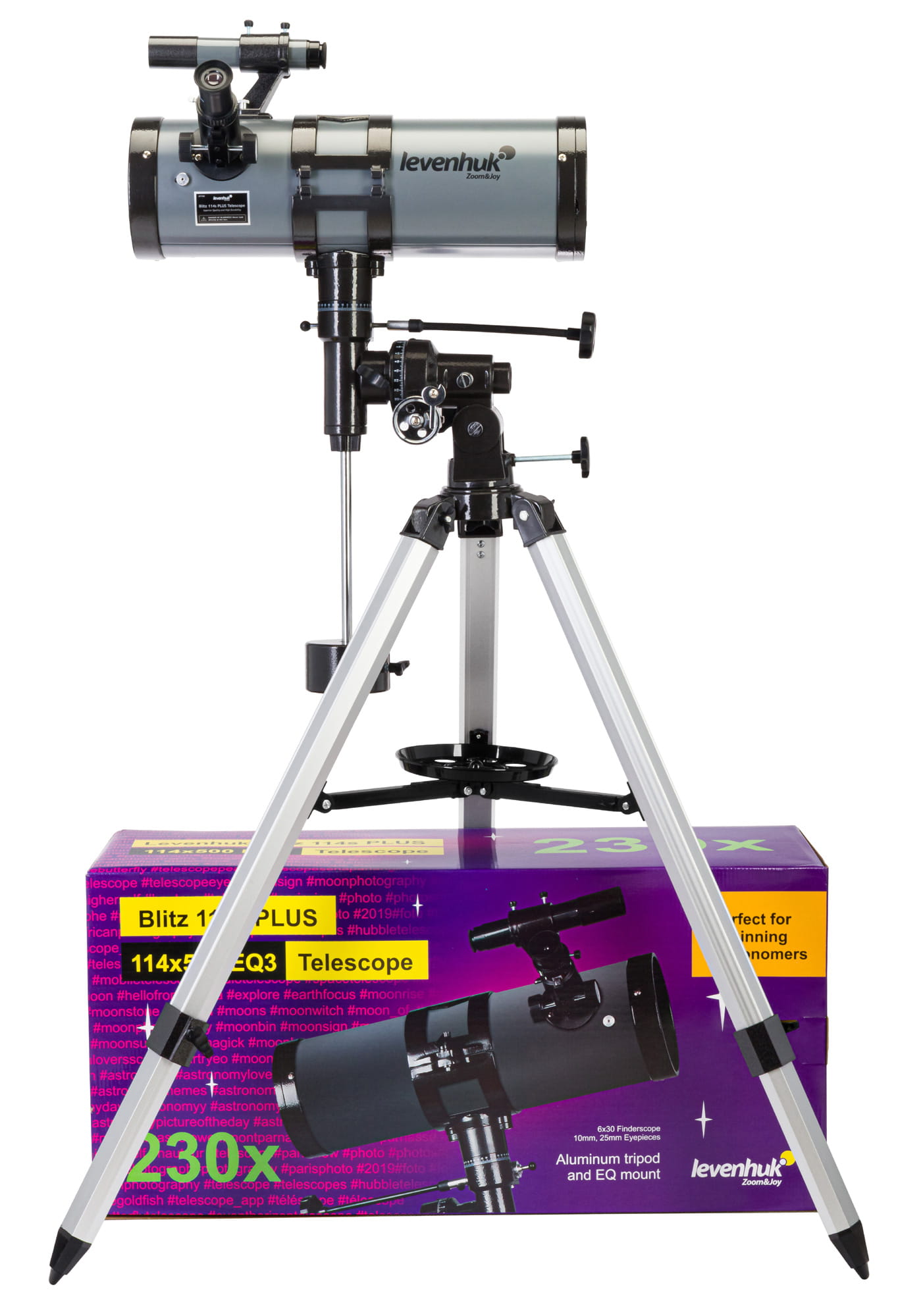 Teleskop Levenhuk Blitz 114s PLUS-1428125
