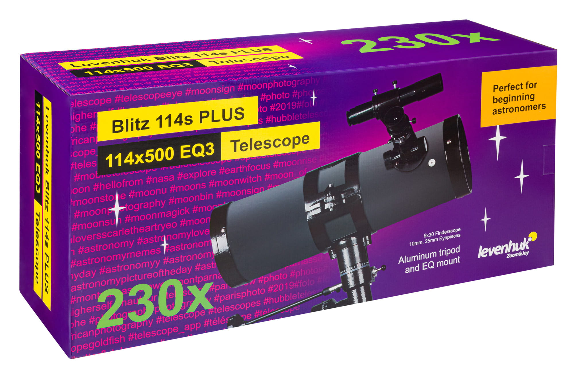 Teleskop Levenhuk Blitz 114s PLUS-1428135