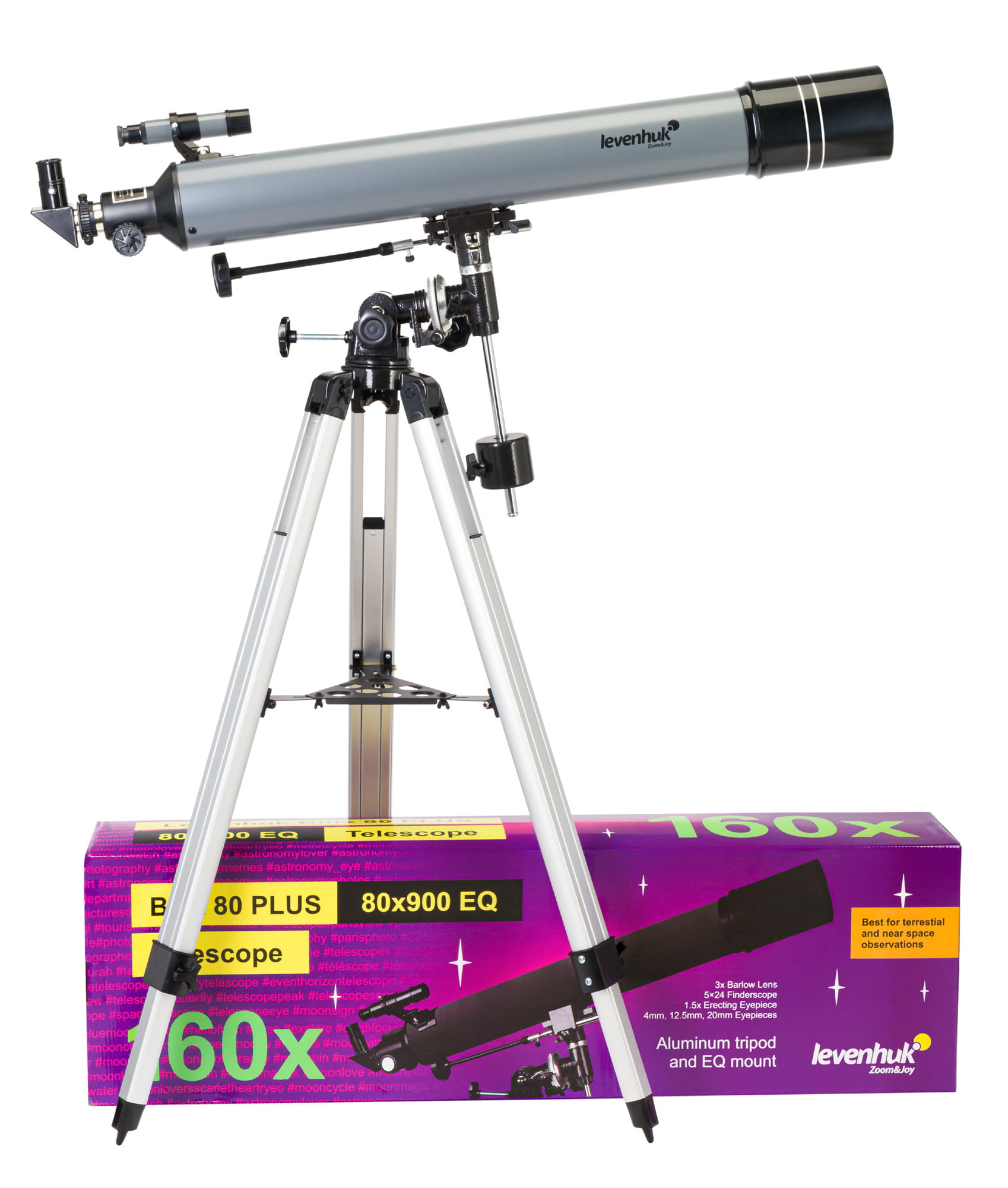 Teleskop Levenhuk Blitz 80 PLUS-1428185