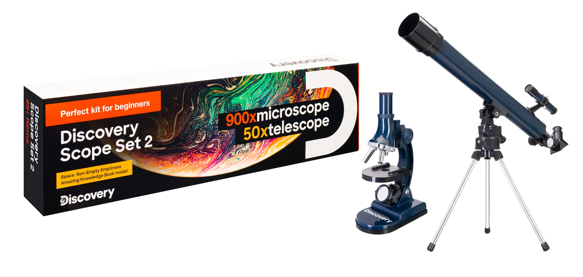 (PL) Zestaw Discovery Scope 2 z książką-1429863