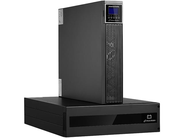 UPS RACK POWERWALKER VFI 6000 RTG PF1 ON-LINE 6000VA 2X IEC C13 TERMINAL LCD 5U BATTERYPACK-1151811