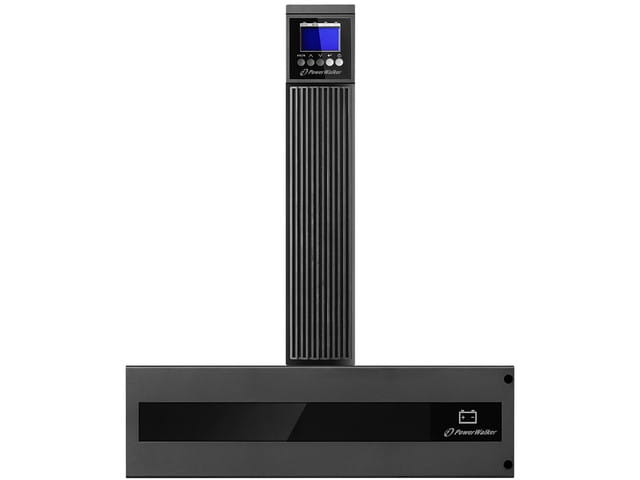 UPS RACK POWERWALKER VFI 6000 RTG PF1 ON-LINE 6000VA 2X IEC C13 TERMINAL LCD 5U BATTERYPACK-1151810