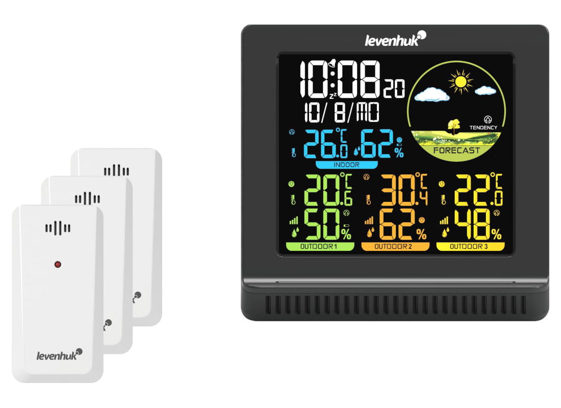 Stacja meteorologiczna Levenhuk Wezzer PLUS LP40-1452724