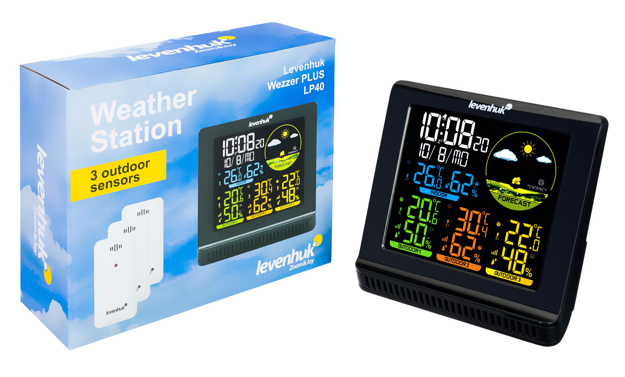 Stacja meteorologiczna Levenhuk Wezzer PLUS LP40-1452725