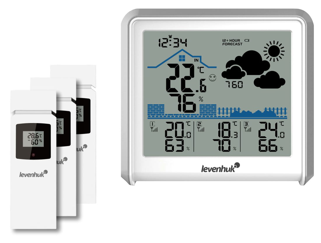 Stacja meteorologiczna Levenhuk Wezzer PLUS LP50-1452736