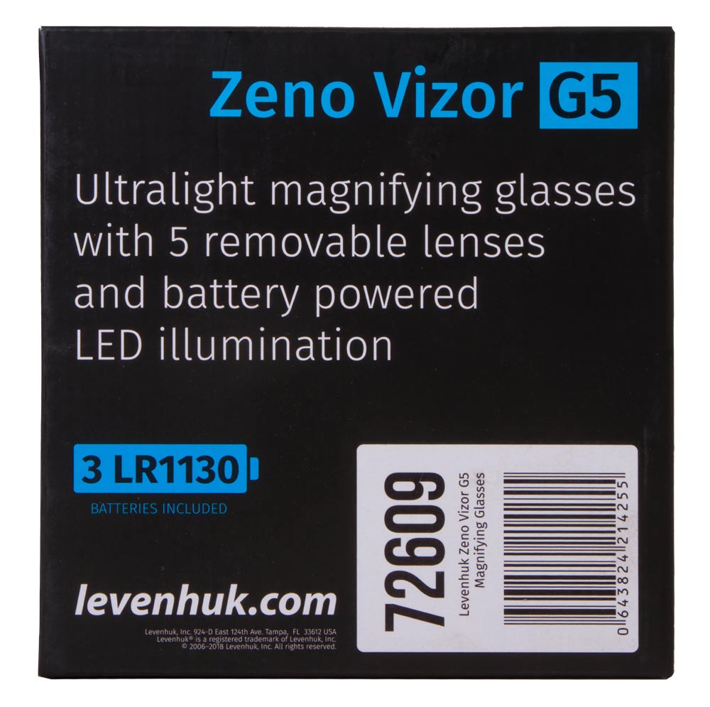 Okulary powiększające Levenhuk Zeno Vizor G5-1467890