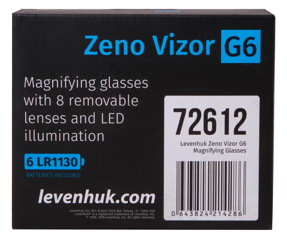 Okulary powiększające Levenhuk Zeno Vizor G6-1467935