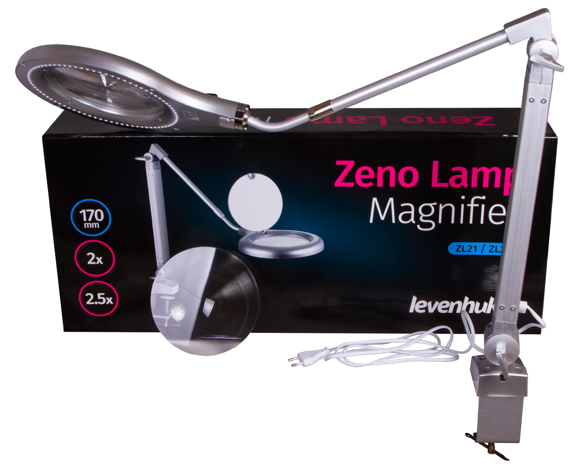 Lupa Levenhuk Zeno Lamp ZL27 LED-1458496