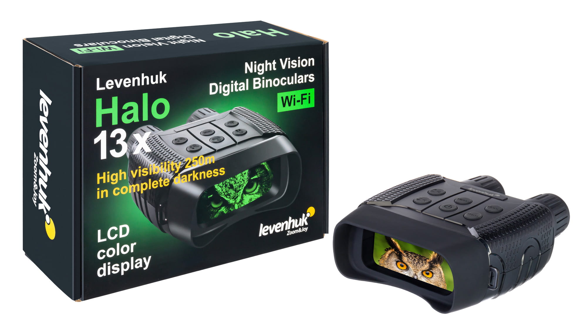Cyfrowa lornetka noktowizyjna Levenhuk Halo 13X-1451526