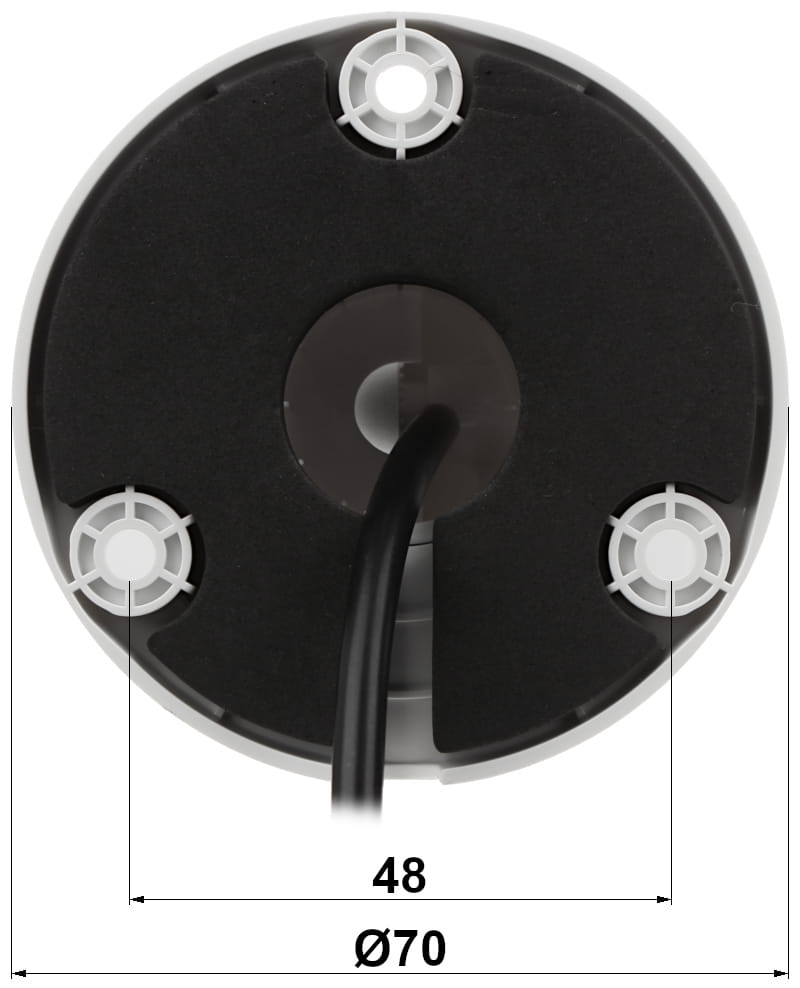 KAMERA AHD, HD-CVI, HD-TVI, PAL HAC-HFW1231TLM-I6-A-0360B - 1080p 3.6mm DAHUA-1326353