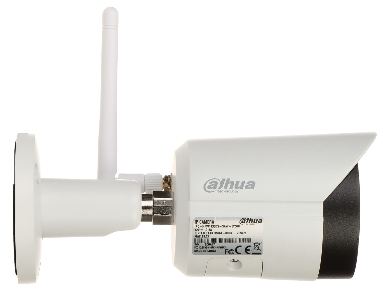 KAMERA IP IPC-HFW1230DS-SAW-0280B Wi-Fi - 1080p 2.8mm DAHUA-1361593