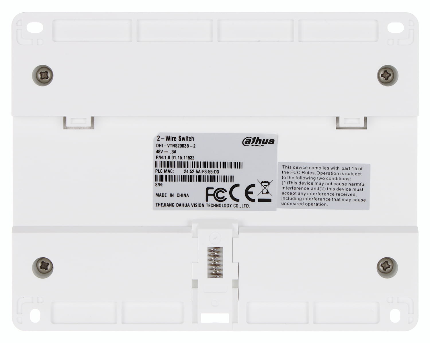 ZESTAW WIDEODOMOFONOWY KTD01(F) DAHUA-1327530