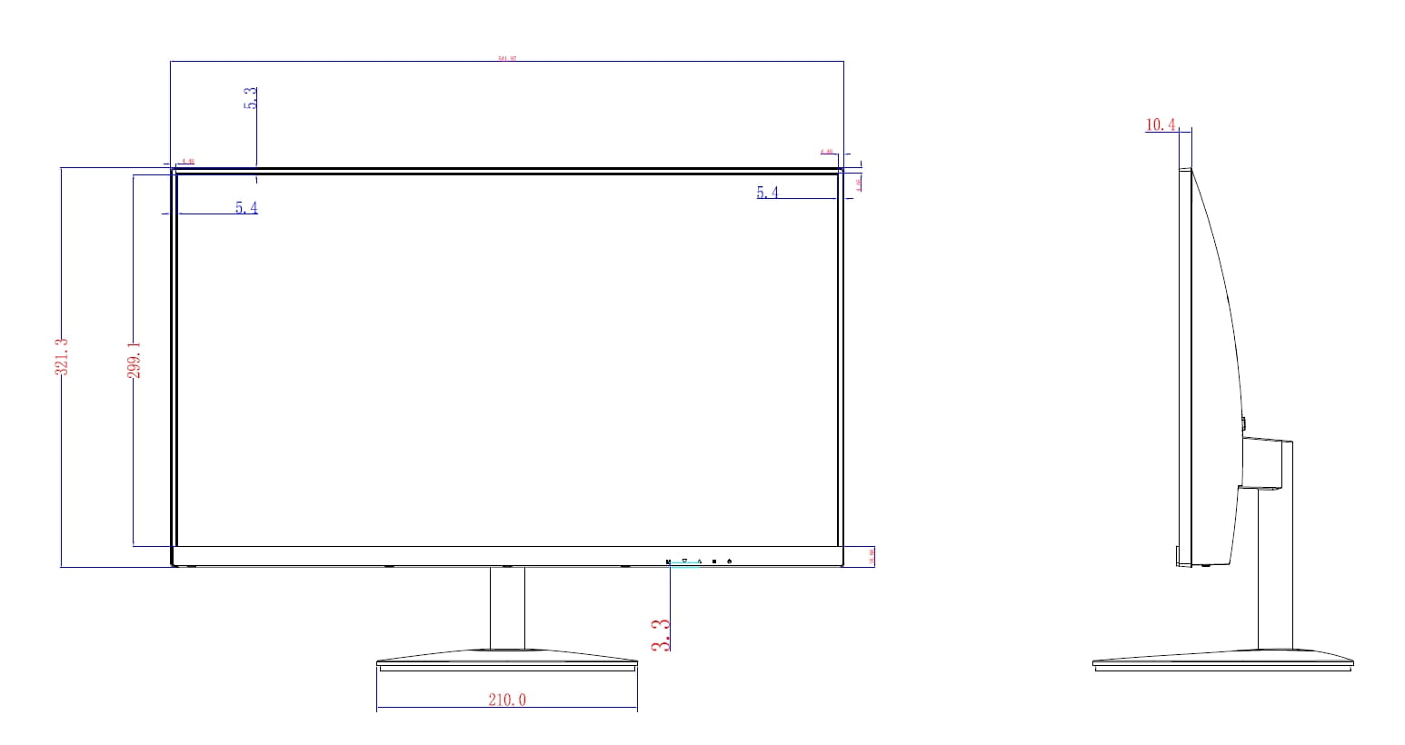 MONITOR VGA, HDMI LM24-A200 24" DAHUA-1319110
