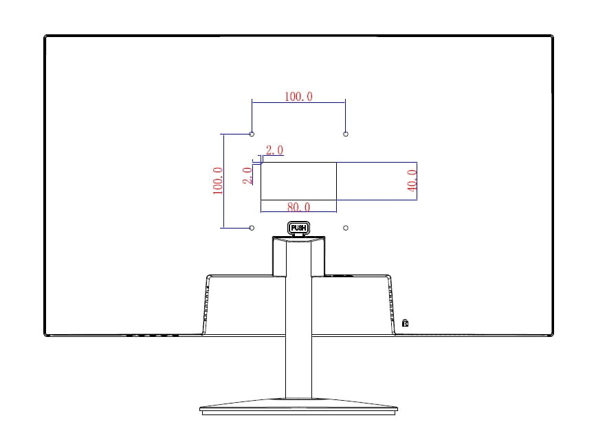MONITOR VGA, HDMI LM24-A200 24" DAHUA-1319111